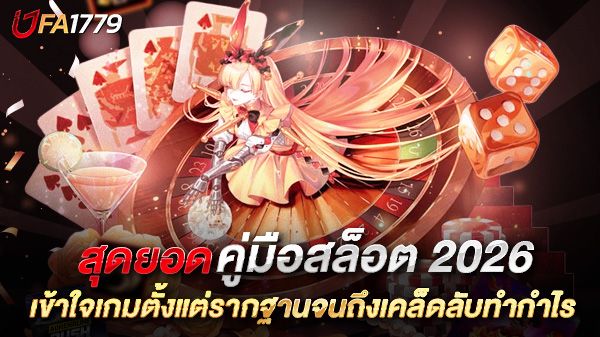 บทความ สุดยอดคู่มือสล็อต 2026 – เข้าใจเกมตั้งแต่รากฐานจนถึงเคล็ดลับทำกำไร