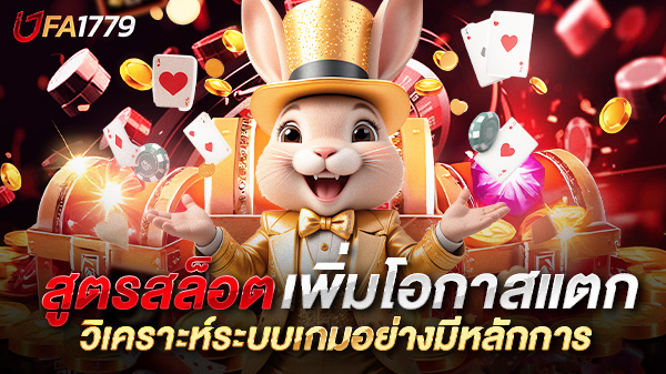 สูตรสล็อต อัปเดตเทคนิคใหม่ เพิ่มโอกาสแตกง่าย วิเคราะห์ระบบเกมอย่างมีหลักการ
