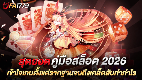 สุดยอดคู่มือสล็อต 2026 – เข้าใจเกมตั้งแต่รากฐานจนถึงเคล็ดลับทำกำไร